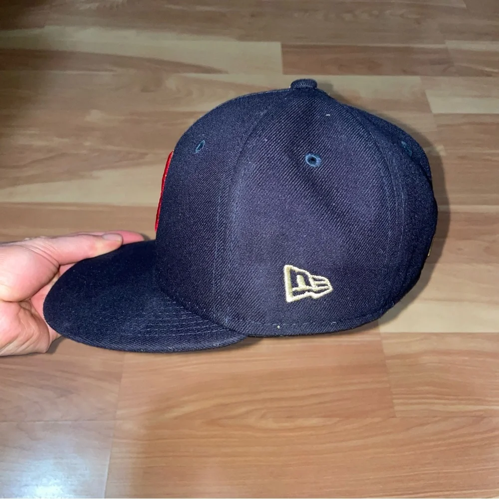 Boston Red Sox Boys Cap Hat MLB New Era 59Fifty Official On Field Size 52 Cm
